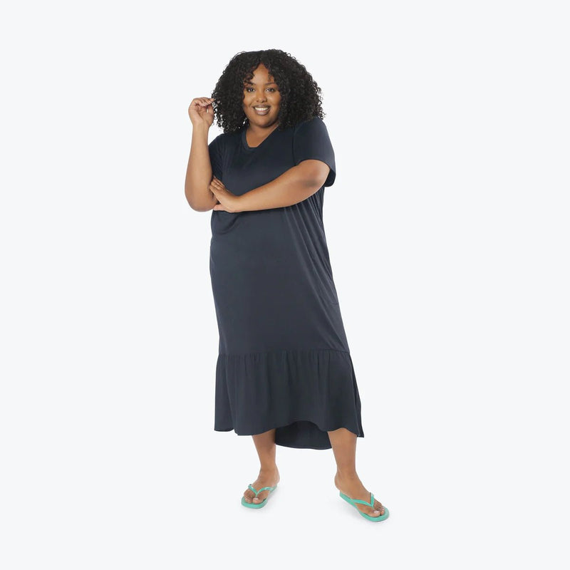 LUG - Swing High Low Maxi Dress