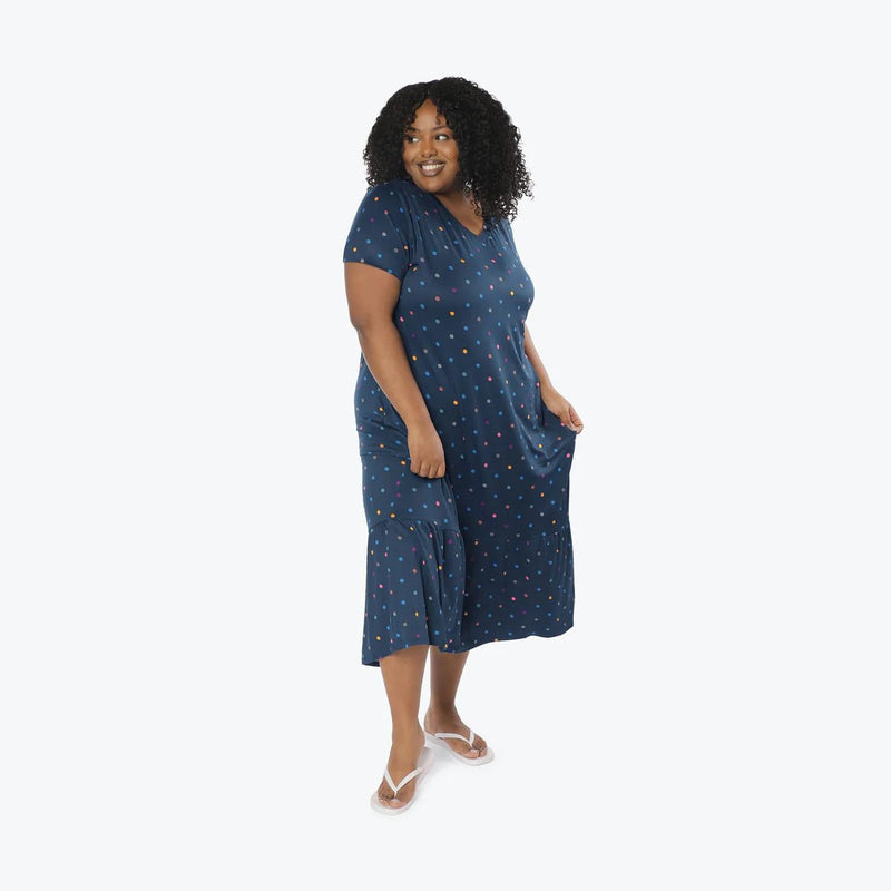 LUG - Swing High Low Maxi Dress