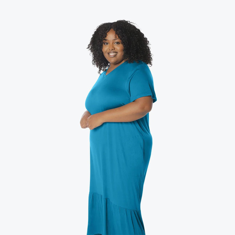 LUG - Swing High Low Maxi Dress