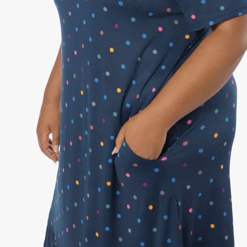 LUG - Swing High Low Maxi Dress