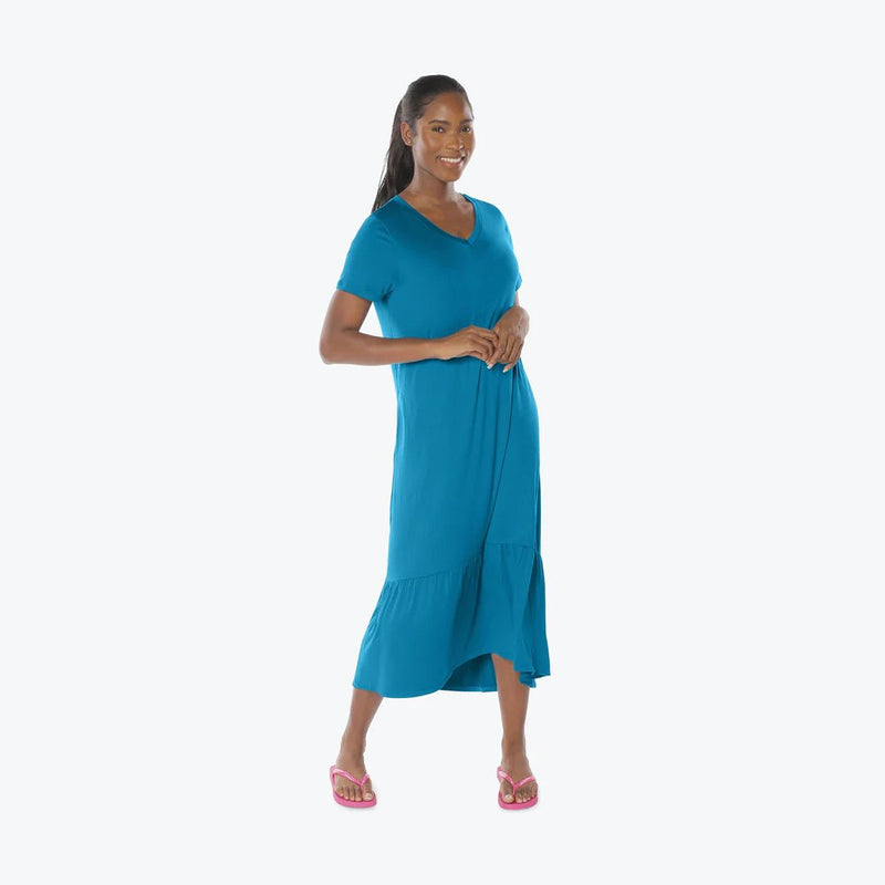 LUG - Swing High Low Maxi Dress