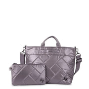 LUG - Tenor 2PC Crossbody Bag Luggage & Bags Metallic Pearl