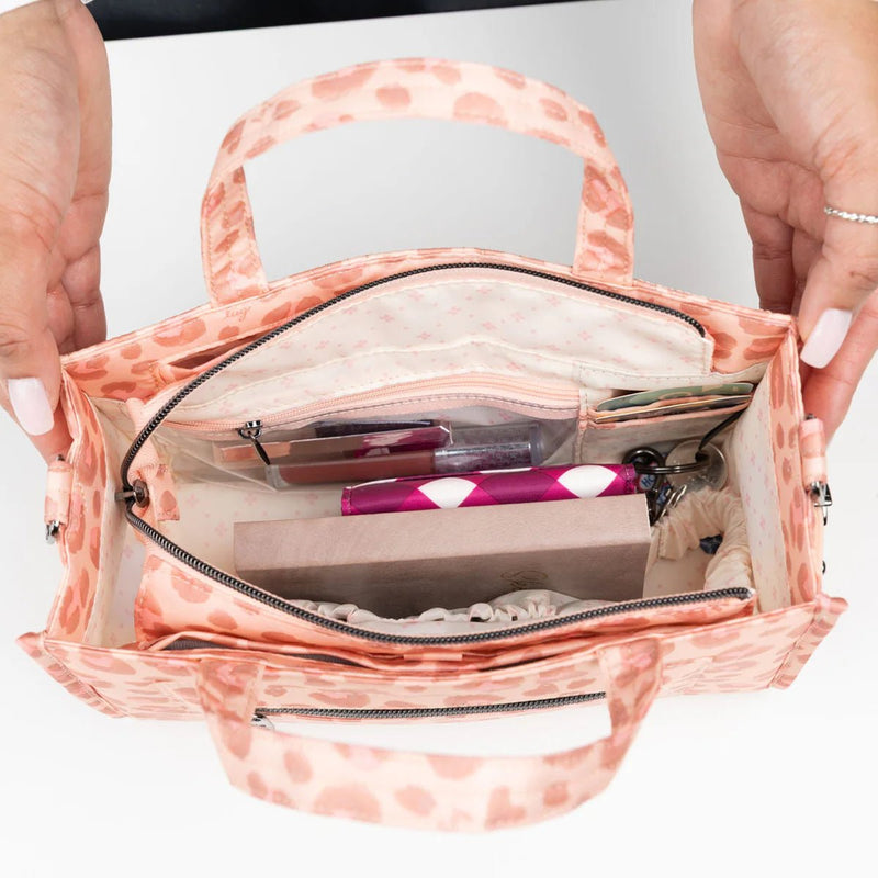 LUG - Train Top Handle Crossbody Bag Luggage & Bags FADED LEOPARD PINK