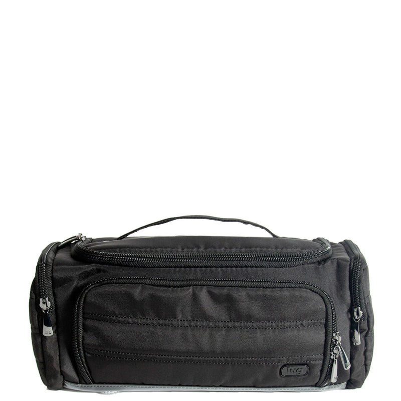 LUG - Trolley Cosmetic Case Luggage & Bags Black Abstract Ferns