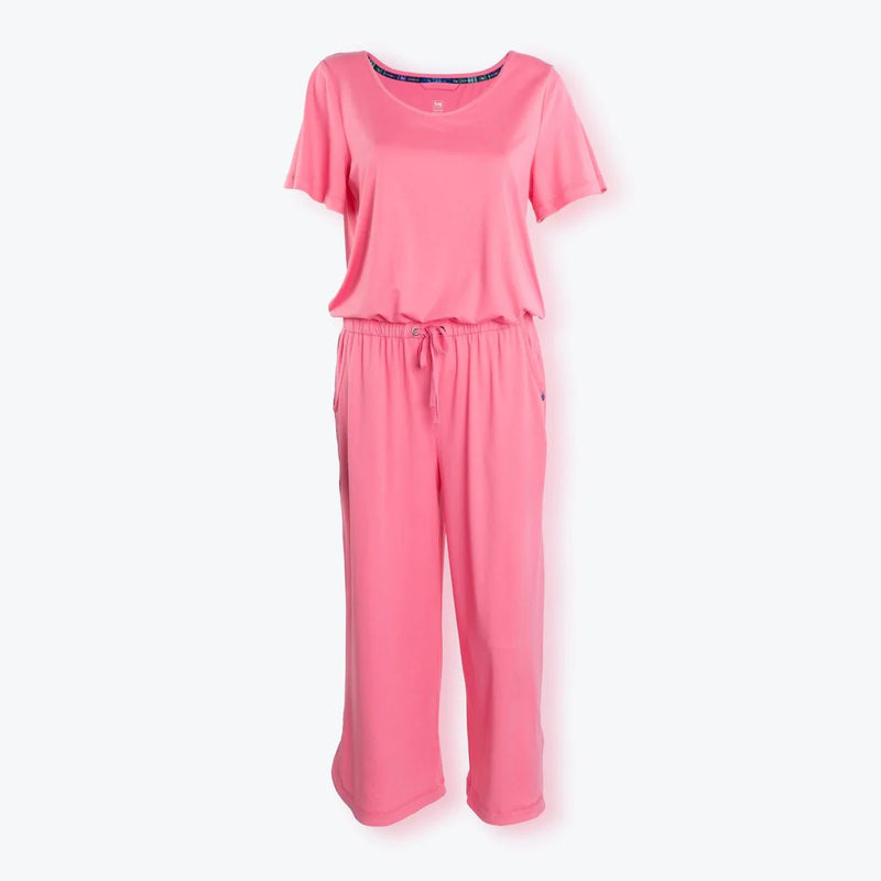 LUG - Trotter Brushed Jersey Jumpsuit Apparel & Accessories Pink Tourmaline L