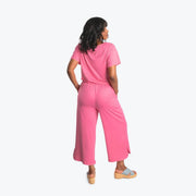 LUG - Trotter Brushed Jersey Jumpsuit Apparel & Accessories Pink Tourmaline L