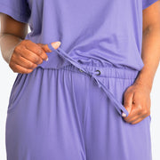 LUG - Trotter Brushed Jersey Jumpsuit Apparel & Accessories Pompom Floral Black S