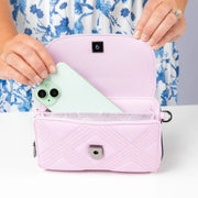 LUG - Vault Matte Luxe VL RFID Convertible Crossbody Luggage & Bags METALLIC BUBBLE BLUE
