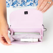 LUG - Vault Matte Luxe VL RFID Convertible Crossbody Luggage & Bags METALLIC BUBBLE BLUE