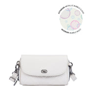 LUG - Vault Matte Luxe VL RFID Convertible Crossbody Luggage & Bags METALLIC BUBBLE CLOUD