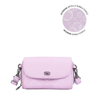 LUG - Vault Matte Luxe VL RFID Convertible Crossbody Luggage & Bags METALLIC BUBBLE PURPLE