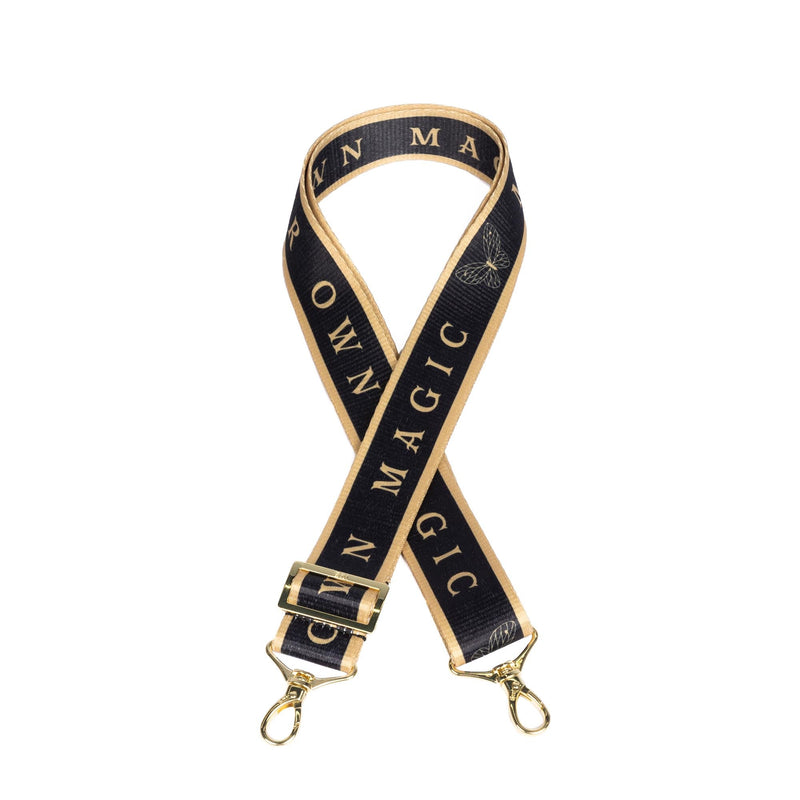 LUG - Wicked x Lug 1.5" Classic Webbing Strap Luggage & Bags MAKE YOUR OWN MAGIC BLACK