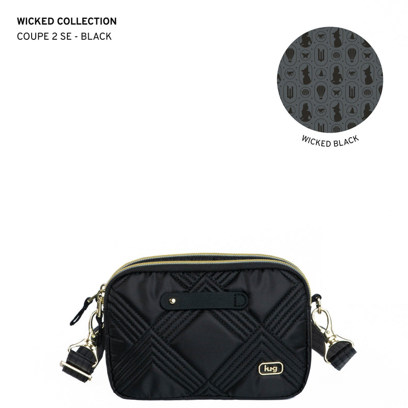LUG - Wicked x Lug Coupe 2 SE Convertible Crossbody Bag Luggage & Bags BLACK