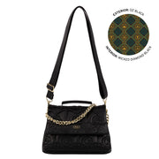 LUG - Wicked x Lug Plié Satin Luxe VL Crossbody Bag Luggage & Bags OZ BLACK