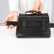 LUG - Wicked x Lug Plié Satin Luxe VL Crossbody Bag Luggage & Bags OZ BLACK