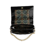 LUG - Wicked x Lug Plié Satin Luxe VL Crossbody Bag Luggage & Bags OZ BLACK