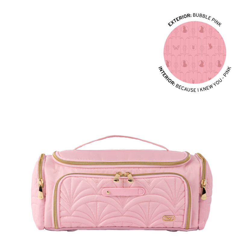 LUG - Wicked x Lug Trolley Cosmetic Case Luggage & Bags BUBBLE PINK