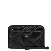 LUG - Zeppelin 2 RFID Wristlet Wallet Luggage & Bags METALLIC BLACK
