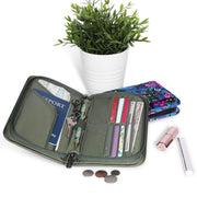 LUG - Zeppelin 2 RFID Wristlet Wallet Luggage & Bags METALLIC SILVER