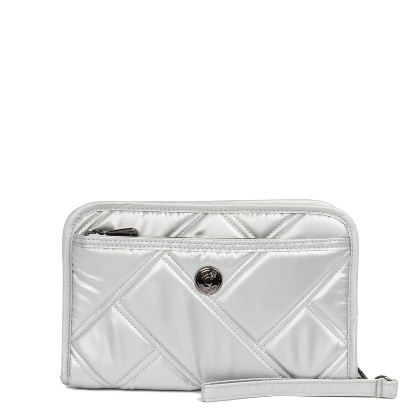 LUG - Zeppelin 2 RFID Wristlet Wallet Luggage & Bags METALLIC SILVER
