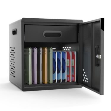Luxor - Charging Cabinet 10 Devices up to 13in - Black Electronics