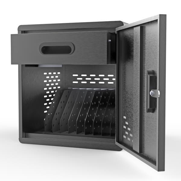 Luxor - Charging Cabinet 10 Devices up to 13in - Black Electronics