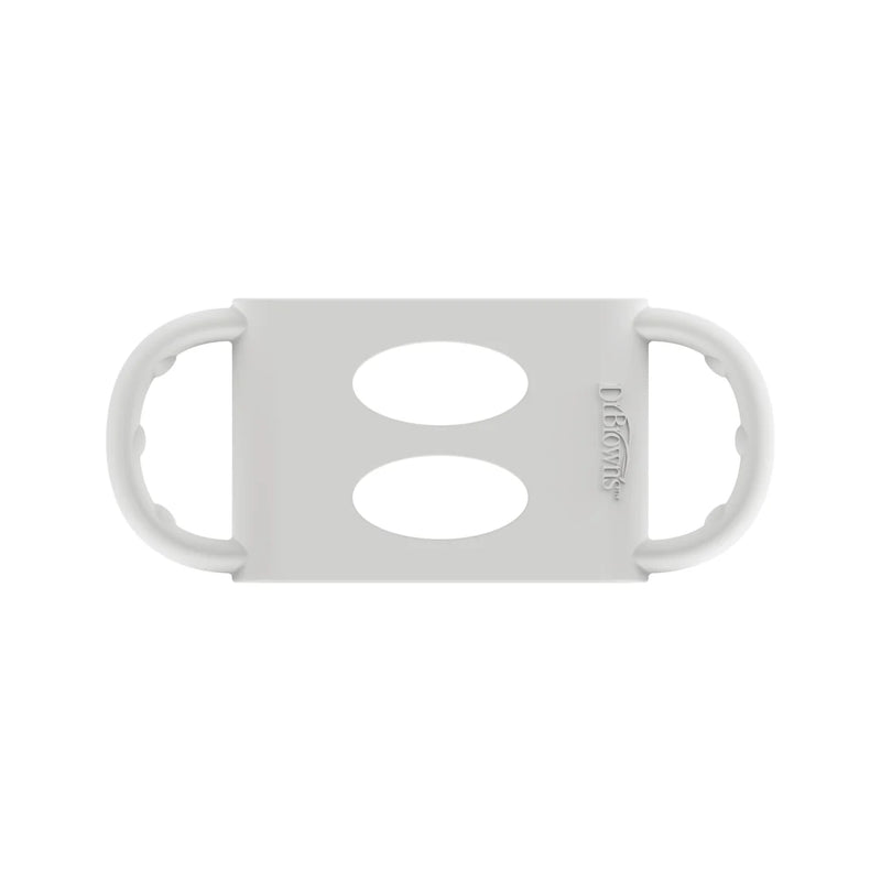 Dr Brown's - Wide-Neck, Silicone Handles, Gray