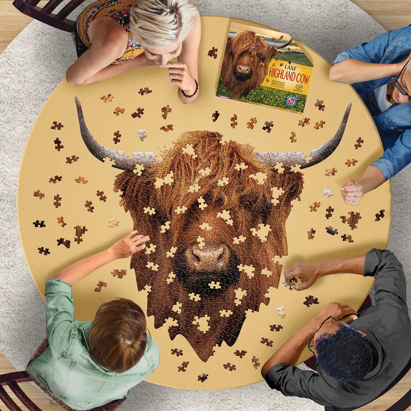 Madd Capp Puzzles - I AM Highland Cow (550 PC) Toys & Games