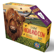 Madd Capp Puzzles - I AM Highland Cow (550 PC) Toys & Games