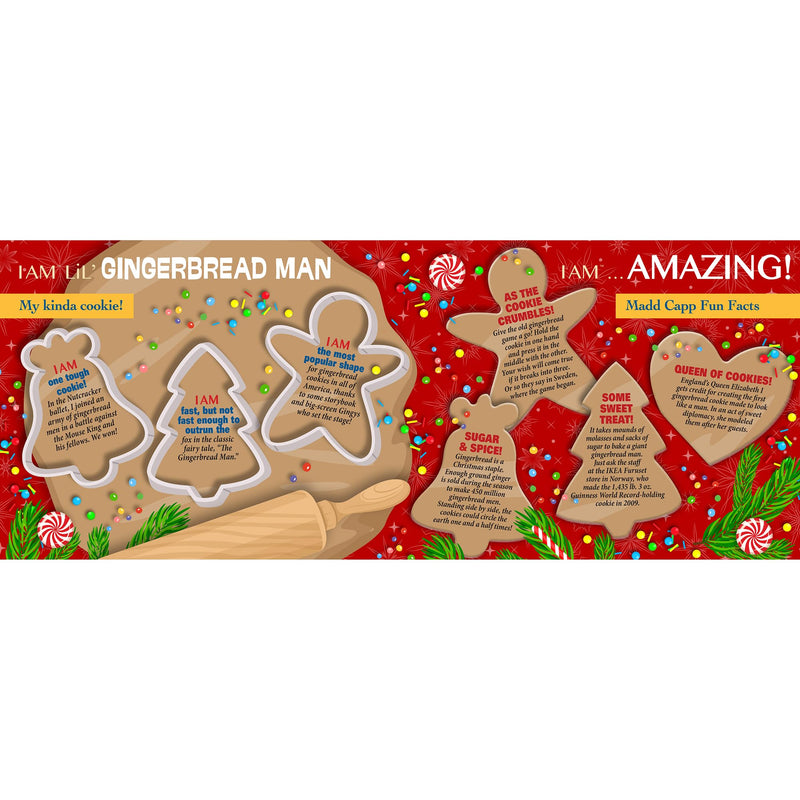 Madd Capp Puzzles - I AM Lil Gingerbread Man (100 PC) Toys & Games