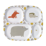 Maison Petit Jour – Aventure four-compartment feeding plate