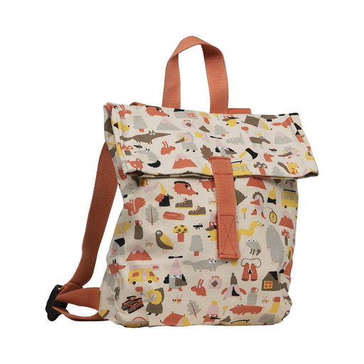 Maison Petit Jour - Backpack Mini Messenger - Aventure - Orange Luggage & Bags