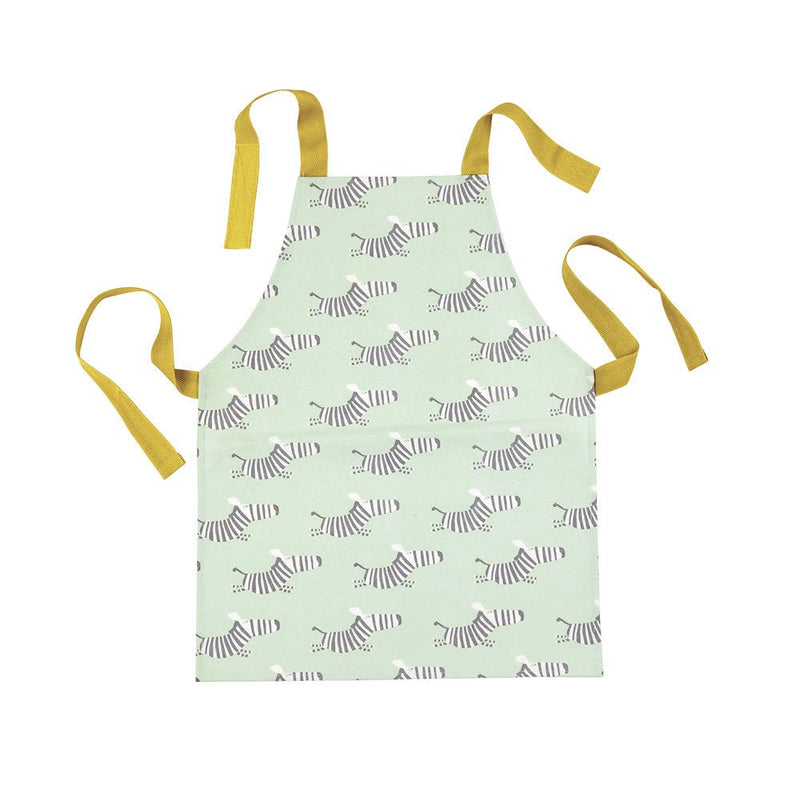 Maison Petit Jour - Coated Cotton Apron - Savane - Green Home & Kitchen