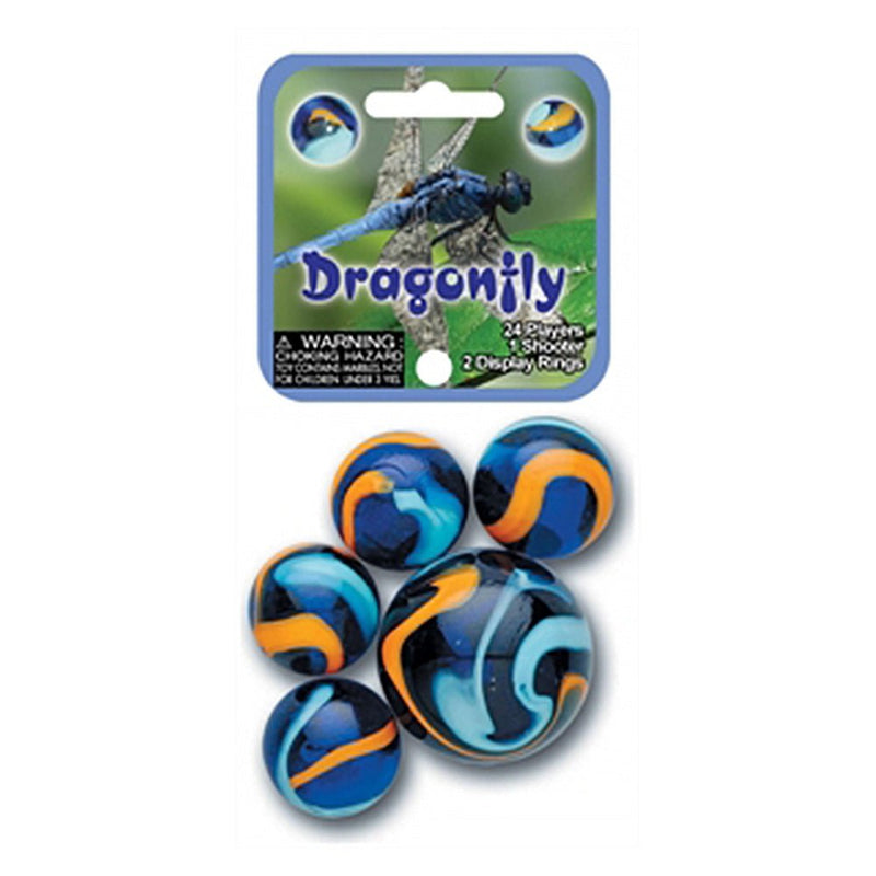 MARBLES - Dragonfly Game Net 24 + 1 Toys & Games