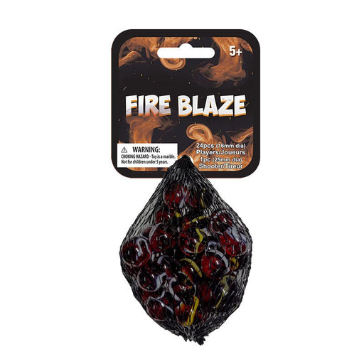 MARBLES - Fire Blaze Game Net Toys & Games