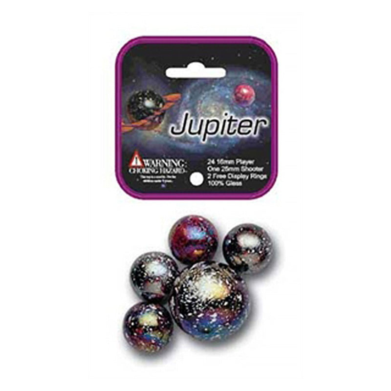 MARBLES - Jupiter Game Net 24 + 1 Toys & Games