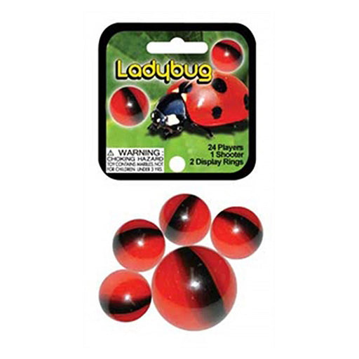 MARBLES - Ladybug Game Net 24 + 1 Toys & Games