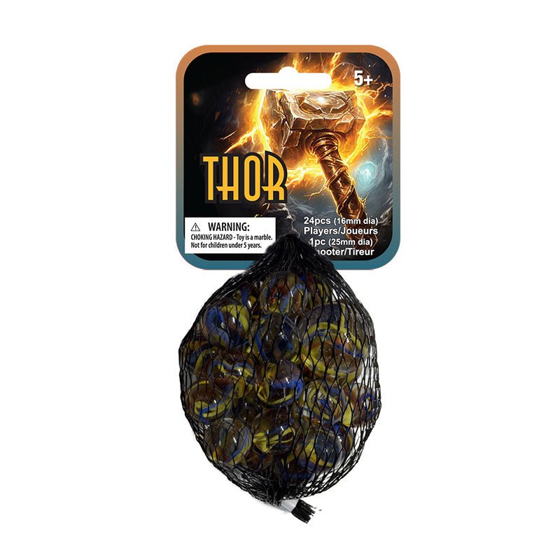 MARBLES - Thor Game Net Toys & Games