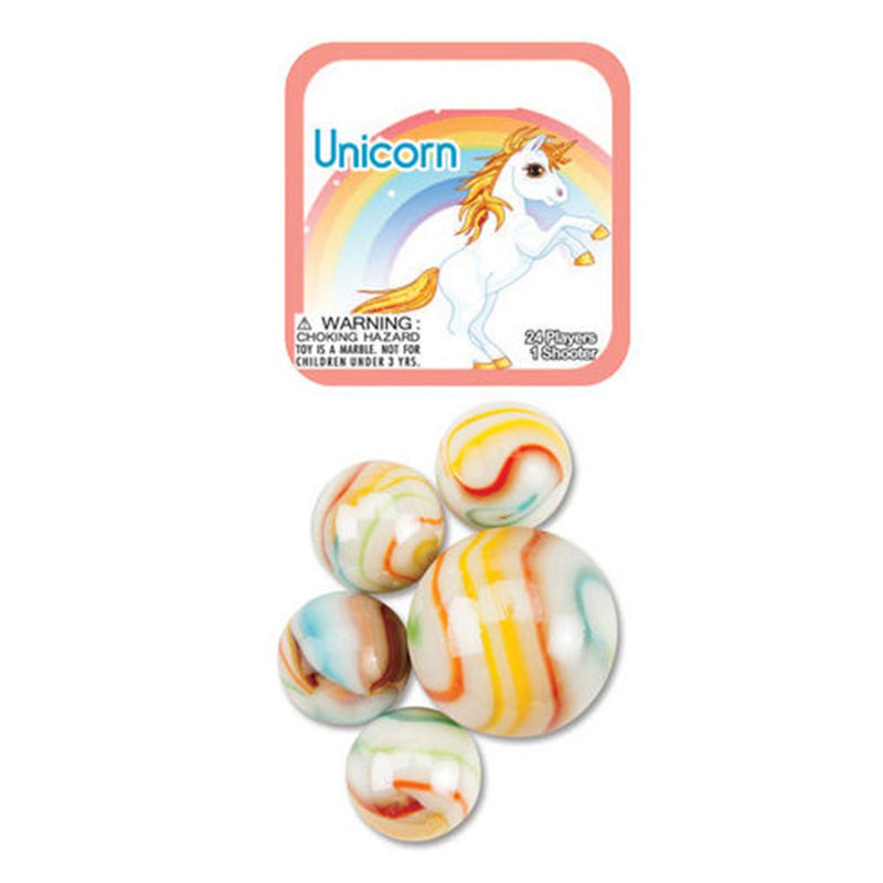MARBLES - Unicorn Game Net 24+1 Toys & Games
