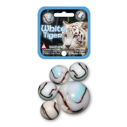 MARBLES - White Tiger Game Net 24 + 1 Toys & Games