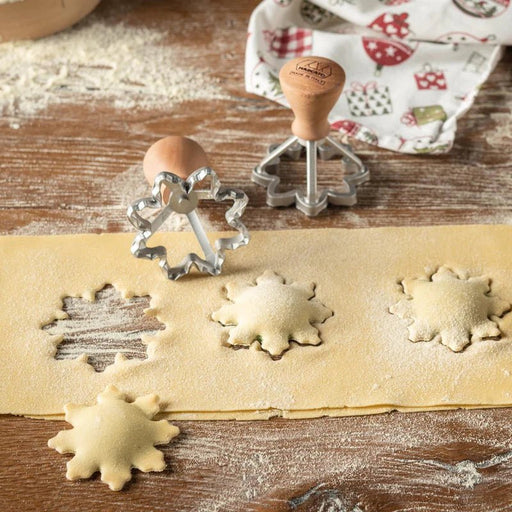 Marcato - Biscottini Stamp Kit é Star 65 mm + Flower 70 mm Cookie Tools Home & Kitchen