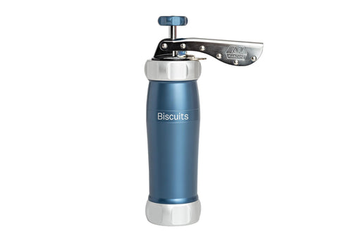 Marcato - Design Cookie Press for Biscuits and Decorative Pastry Shapes Home & Kitchen Powder - blue