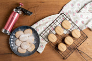 Marcato - Design Cookie Press for Biscuits and Decorative Pastry Shapes Home & Kitchen powder - pink