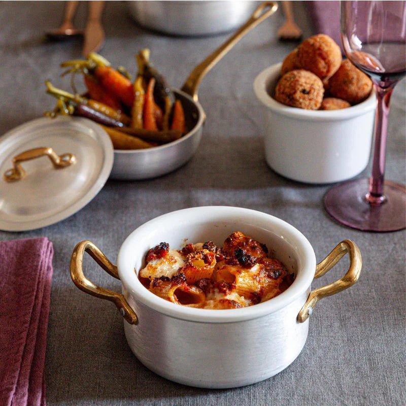 Marcato - mini casserole with 2 handles and lid - 12 cm Home & Kitchen