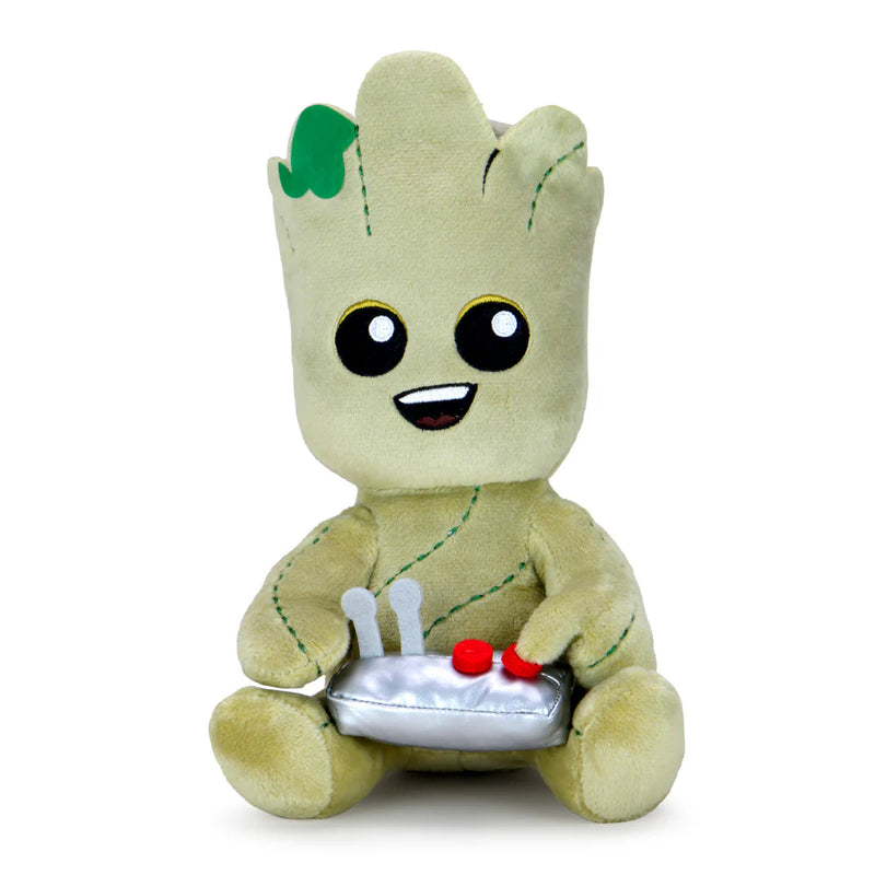 Neca - Marvel - Groot W/Game Controller - 7.5" Phunny Plush