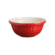 Mason Cash Mixing Bowl 24cm / 9.5" Ceramic 2L Home & Kitchen Red