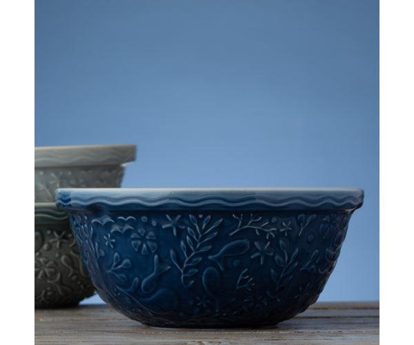 MASON CASH - NAUTICAL MIX BOWL11.75"| Navy Home & Kitchen