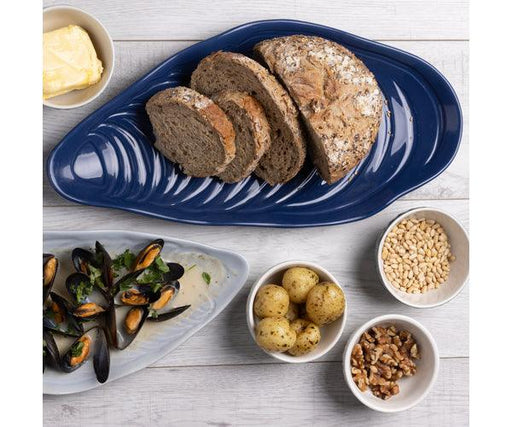 Mason Cash - Nautical Platter Shell Navy Large - Limolin 