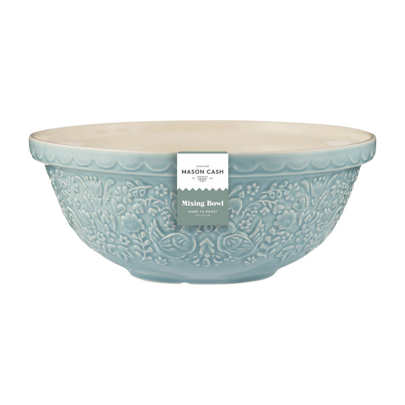 MASON CASH - ROOST MIX BOWL 11" - 2.7 L| Turquoise Home & Kitchen