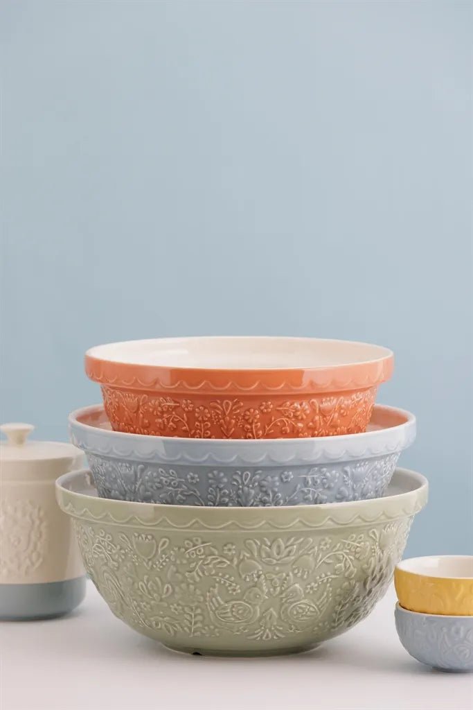 MASON CASH - ROOST MIX BOWL 11" - 2.7 L| Turquoise Home & Kitchen